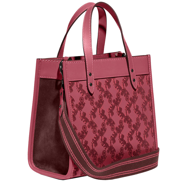 Buy Coach Field Tote Bag 22 With Horse And Carriage in Rouge CD750 Online in Singapore | PinkOrchard.com