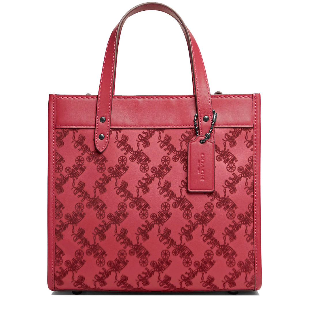 Buy Coach Field Tote Bag 22 With Horse And Carriage in Rouge CD750 