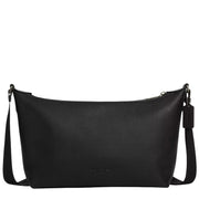 Front View of Coach Finn Crossbody Bag - Black CAJ70