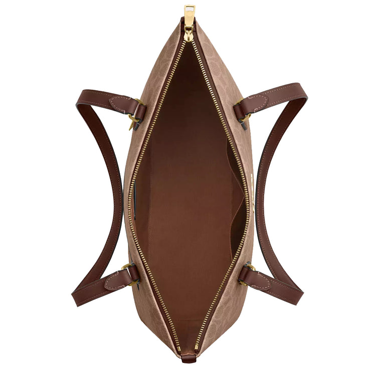 Buy Coach Gallery Tote Bag In Signature Canvas in Tan/ Brown CW381 Online in Singapore | PinkOrchard.com