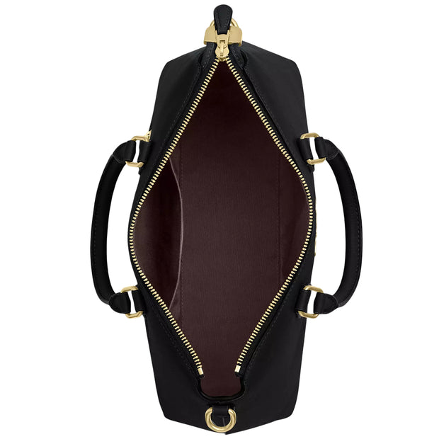 Interior View of Coach Georgia Satchel Bag - Black CR156