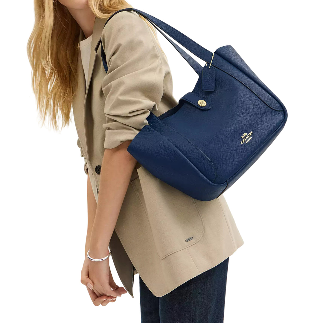 Coach Hadley Turnlock Tote Bag CAL17 | Designer Bags On Sale