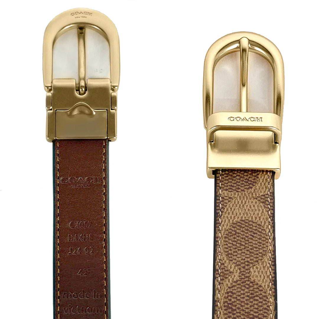 Buy Coach Harness Buckle Cut To Size Reversible Belt, 25 Mm  display picture 2