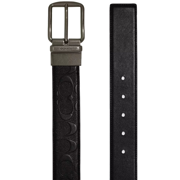 Buy Coach Harness Buckle Cut To Size Reversible Belt, 38 Mm in Black CQ024 Online in Singapore | PinkOrchard.com