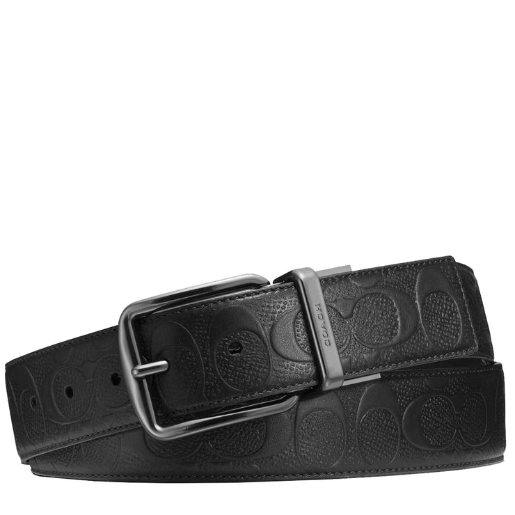 Buy Coach Harness Buckle Cut To Size Reversible Belt, 38 Mm in Black CQ024 Online in Singapore | PinkOrchard.com