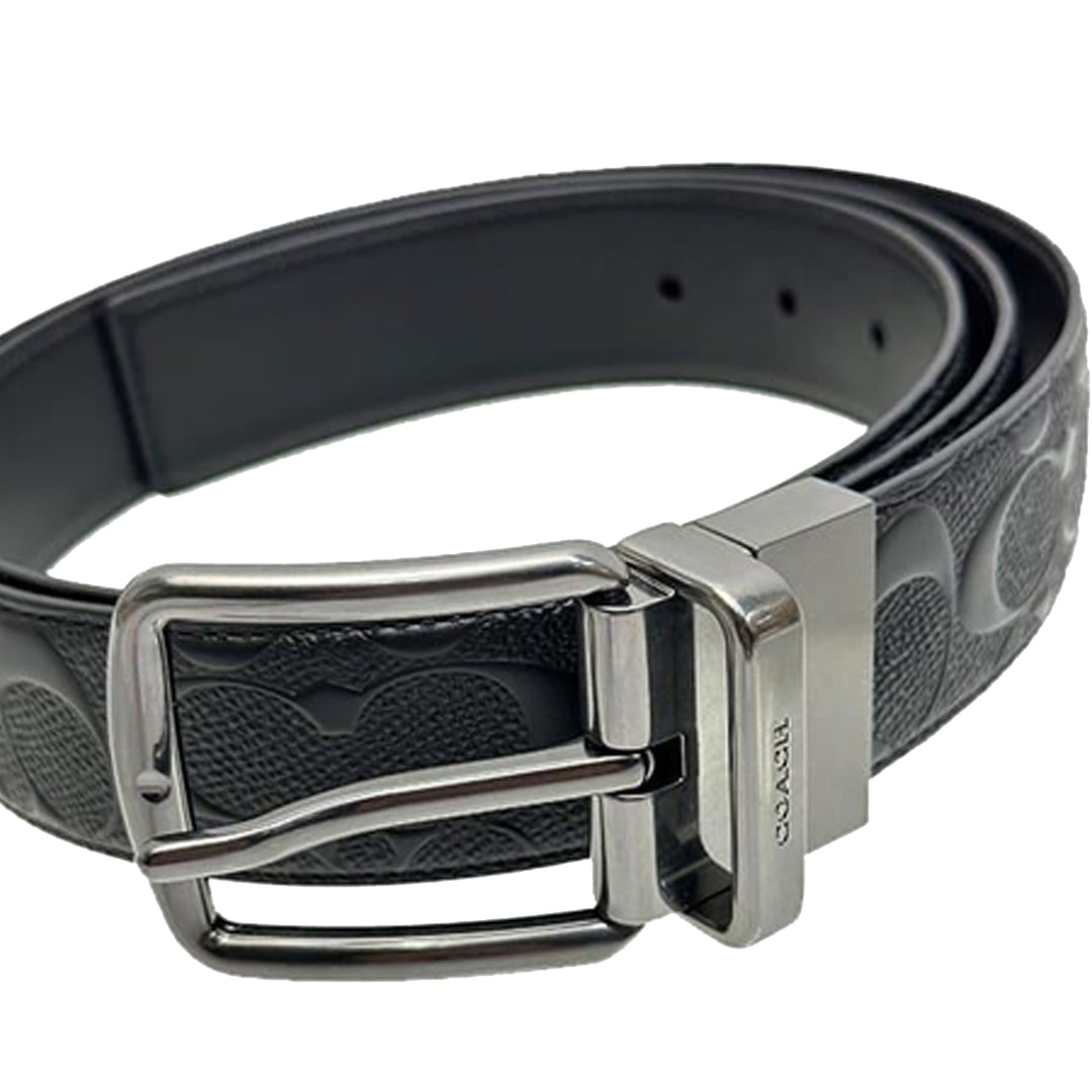 Coach CQ024 Harness Buckle Cut-To-Size Reversible Belt, 38 Mm Harness Buckle Cut-To-Size Reversible Belt, 38 Mm  main image 3