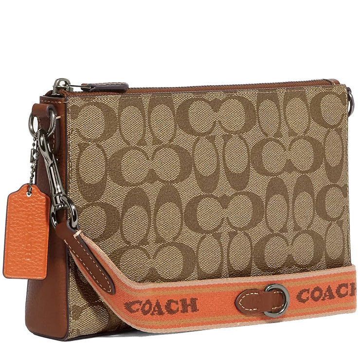 Buy Coach Holden Crossbody Bag In Colorblock Signature Canvas in Khaki/ Saddle Multi CG997 Online in Singapore | PinkOrchard.com