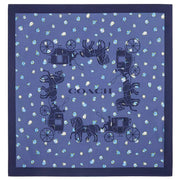 Buy Coach Horse And Carriage Tea Rose Print Silk Bandana Scarf  in True Navy C0007 Online in Singapore | PinkOrchard.com