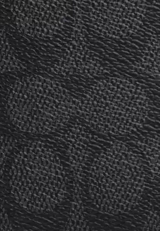 Closeup of Coach Id Wallet In Signature Canvas - Charcoal/ Black CW367