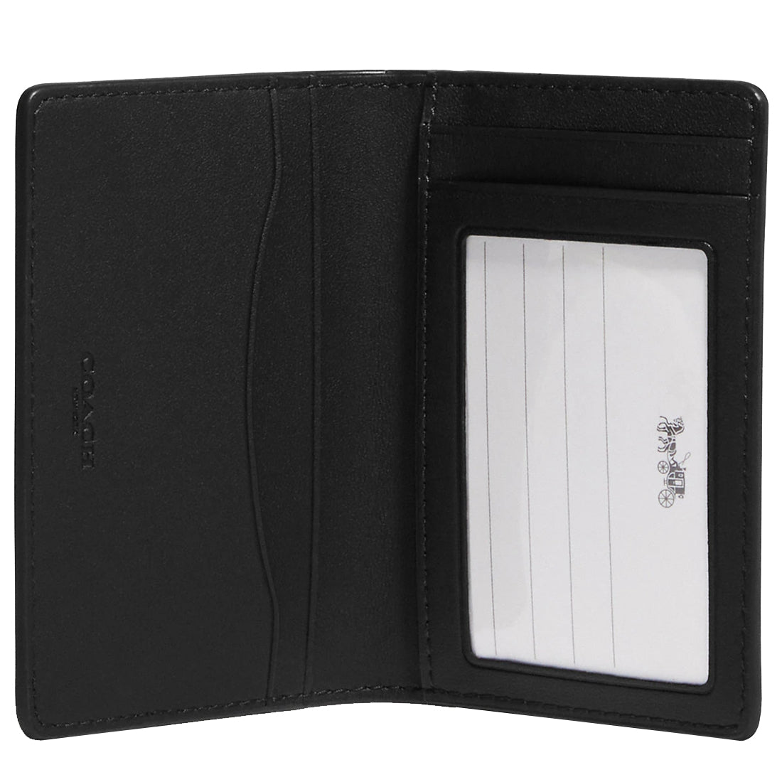Buy Coach Id Wallet In Signature Canvas in Charcoal/ Black CJ753 Online ...