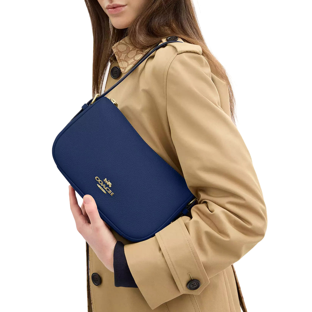 Coach Kailey Shoulder Bag - Deep Blue CY707 – PinkOrchard.com