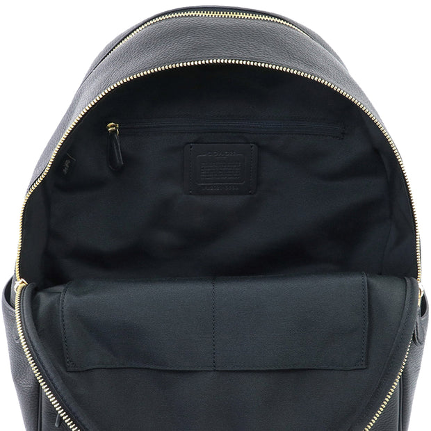 Interior View of Coach Large Court Backpack Bag - Black 5669