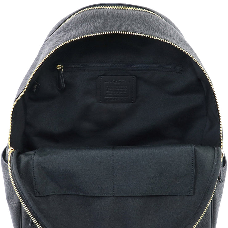Interior View of Coach Large Court Backpack Bag - Black 5669