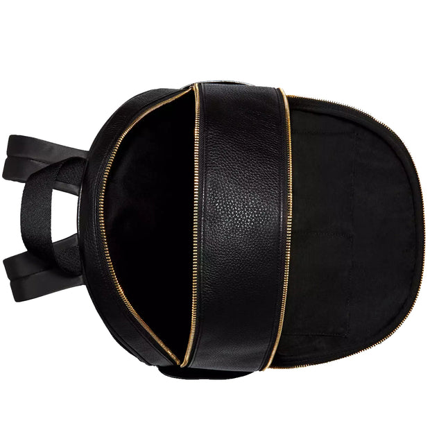 Interior View of Coach Large Court Backpack Bag - Black 5669