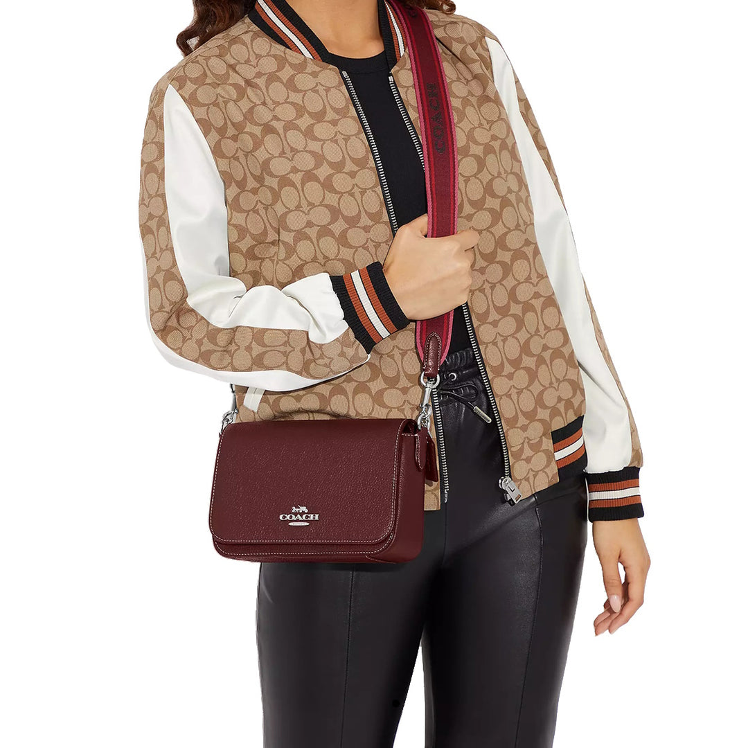 Buy Coach Logan Messenger Bag in Wine CH252 Online in Singapore