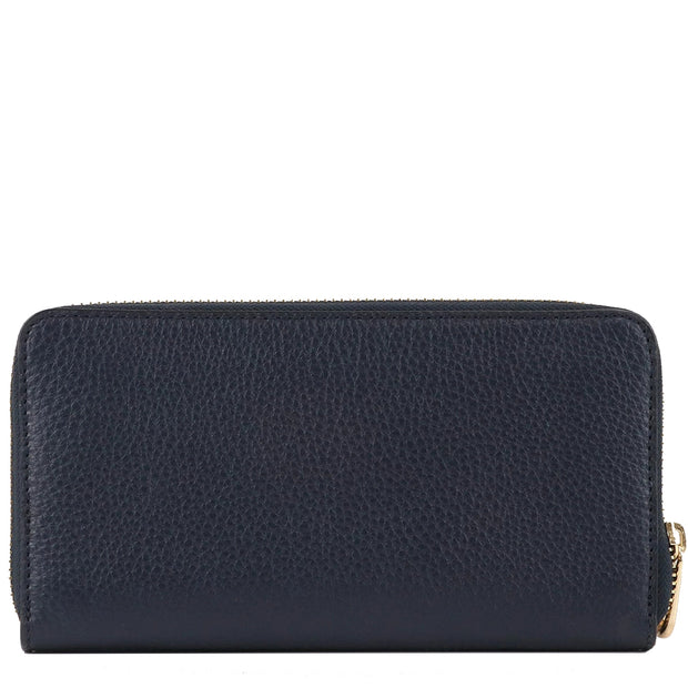 Coach Long Zip Around Wallet in Midnight C4451