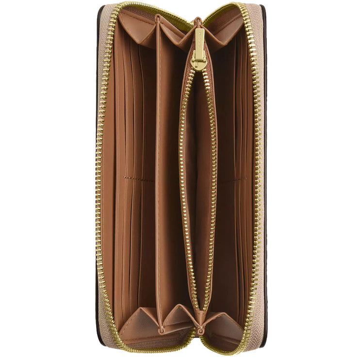 Buy Coach Long Zip Around Wallet In Signature Canvas With Floral Print in Sand/ Multi CAO88 Online in Singapore | PinkOrchard.com