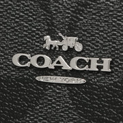 Buy Coach Long Zip Around Wallet In Signature Canvas in Graphite/ Black C4452 Online in Singapore | PinkOrchard.com