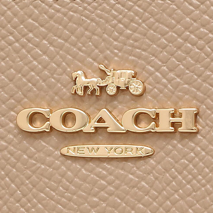 Buy Coach Long Zip Around Wallet in Taupe C3441 Online in Singapore | PinkOrchard.com