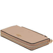 Buy Coach Long Zip Around Wallet in Taupe C3441 Online in Singapore | PinkOrchard.com