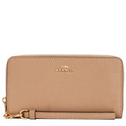 Coach Long Zip Around Wallet in Taupe C3441