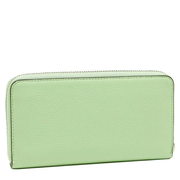 Coach Long Zip Around Wallet in Pistachio C4451