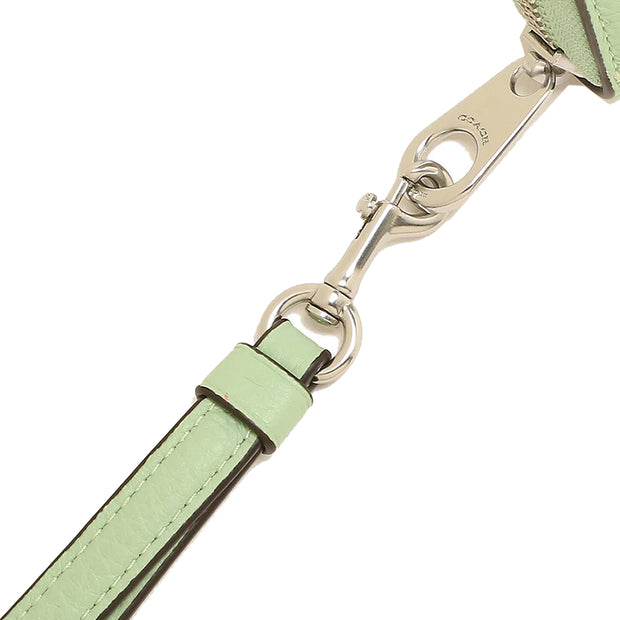 Coach Long Zip Around Wallet in Pistachio C4451