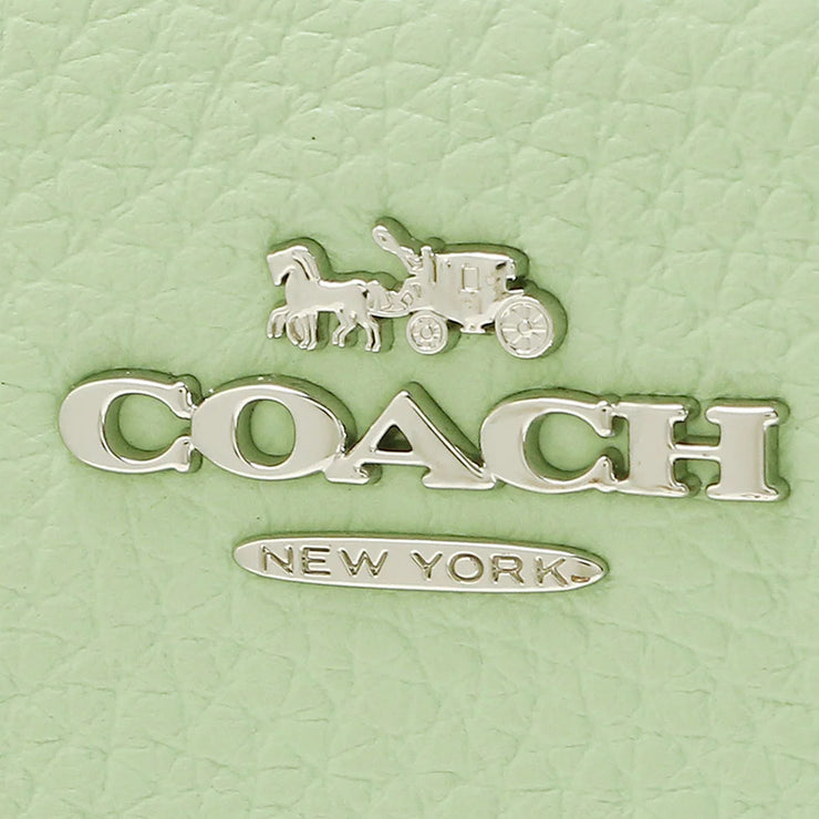 Coach Long Zip Around Wallet in Pistachio C4451
