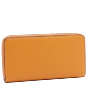 Coach Long Zip Around Wallet in Papaya C4451