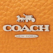 Coach Long Zip Around Wallet in Papaya C4451