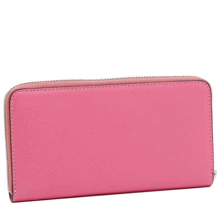 Coach Long Zip Around Wallet in Petunia C4451