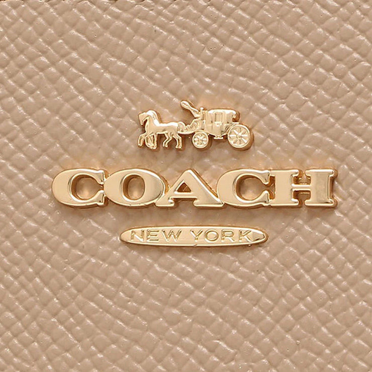 Buy Coach Long Zip Around Wallet in Taupe C4451 Online in Singapore | PinkOrchard.com