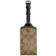 Buy Coach Luggage Tag In Signature Canvas in Khaki C1614 Online in Singapore | PinkOrchard.com