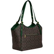 Buy Coach Meadow Shoulder Bag In Signature Canvas in Brown/ Dark Pine CM076 Online in Singapore | PinkOrchard.com