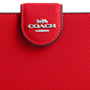 Buy Coach Medium Corner Zip Wallet in Bright Poppy 6390 Online in Singapore | PinkOrchard.com