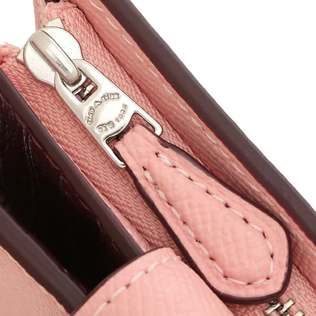 Coach Medium Corner Zip Wallet in Light Pink 6390