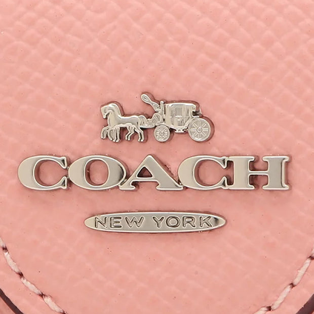 Coach Medium Corner Zip Wallet in Light Pink 6390
