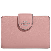Coach Medium Corner Zip Wallet in Light Pink 6390