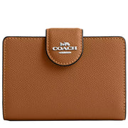 Buy Coach Medium Corner Zip Wallet in Light Saddle 6390 Online in Singapore | PinkOrchard.com