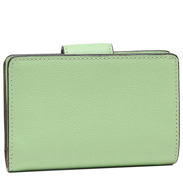 Coach Medium Corner Zip Wallet in Pale Pistachio 6390