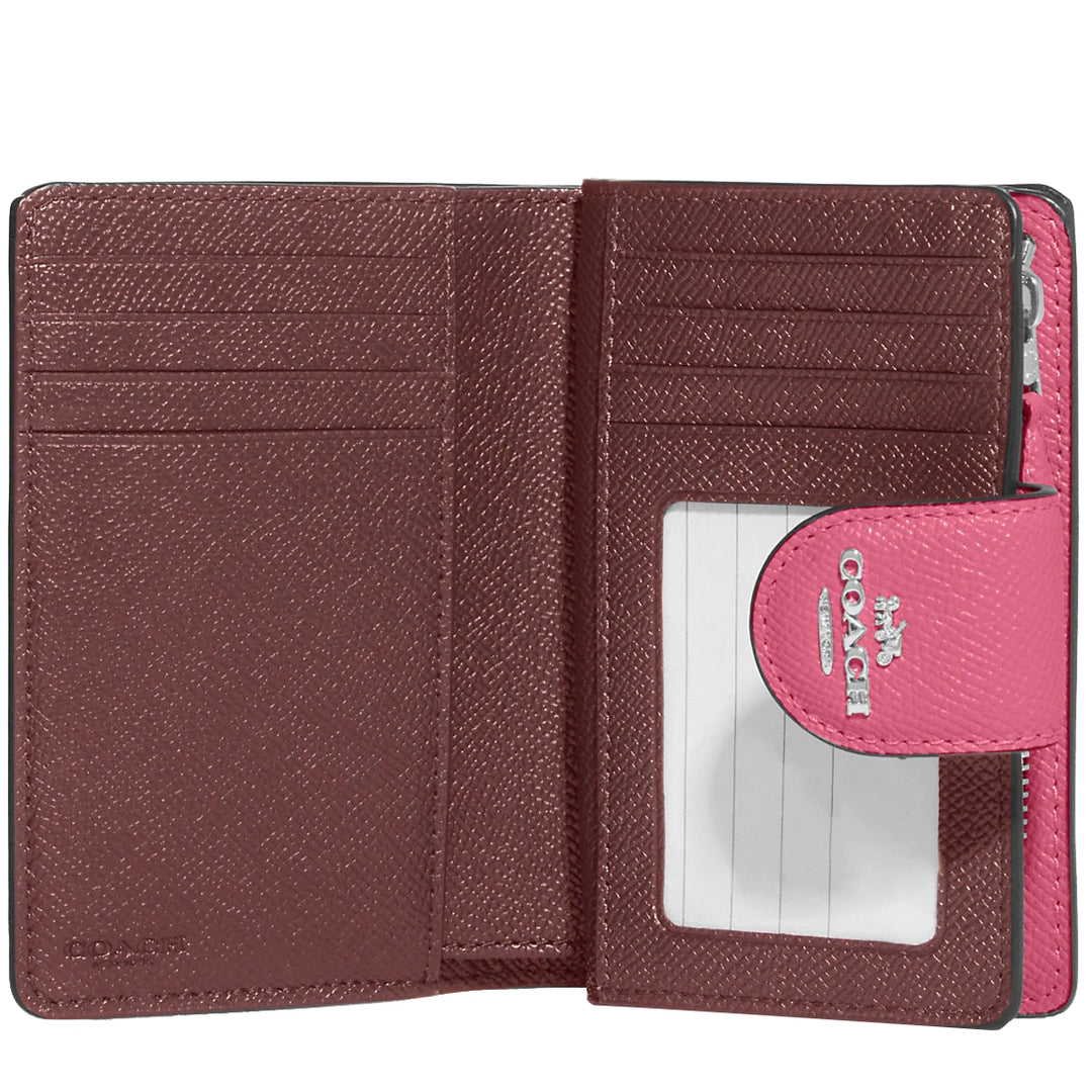Coach Medium Corner Zip Wallet in Petunia 6390 – PinkOrchard.com