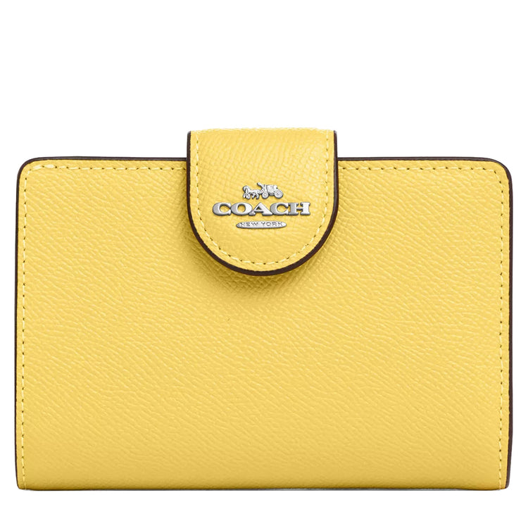 Buy Coach Medium Corner Zip Wallet in Retro Yellow 6390 Online in Singapore | PinkOrchard.com