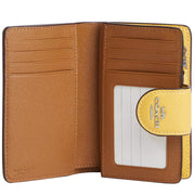 Buy Coach Medium Corner Zip Wallet in Retro Yellow 6390 Online in Singapore | PinkOrchard.com