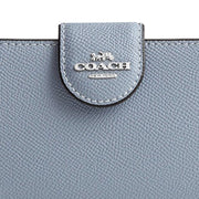Buy Coach Medium Corner Zip Wallet in Grey Mist 6390 Online in Singapore | PinkOrchard.com