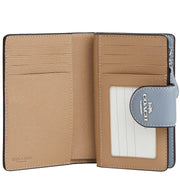 Buy Coach Medium Corner Zip Wallet in Grey Mist 6390 Online in Singapore | PinkOrchard.com