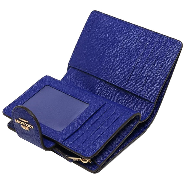 Coach Medium Corner Zip Wallet in Sport Blue 6390
