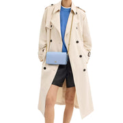 Model Wearing Coach Mila Crossbody Bag - Bluebell CAO01