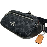 Buy Coach Mini Belt Bag In Signature Denim in Black CQ186 Online in Singapore | PinkOrchard.com