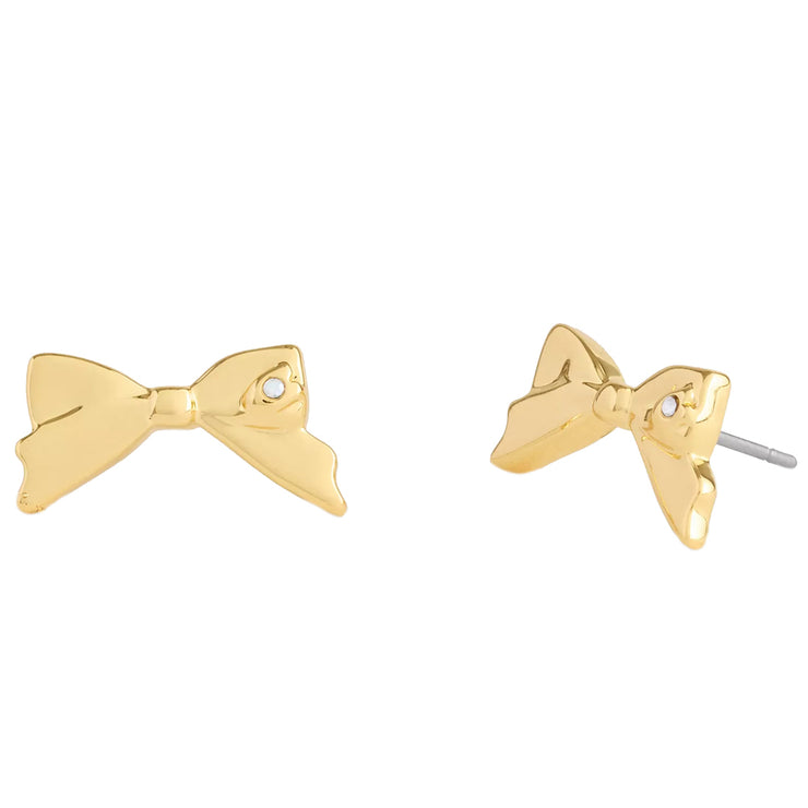 Buy Coach Mini Bow Stud Earrings in Gold CAD67 Online in Singapore | PinkOrchard.com