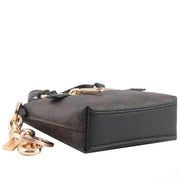 Buy Coach Mini Gallery Bag Charm In Signature Canvas in Brown/ Black CG605 Online in Singapore | PinkOrchard.com